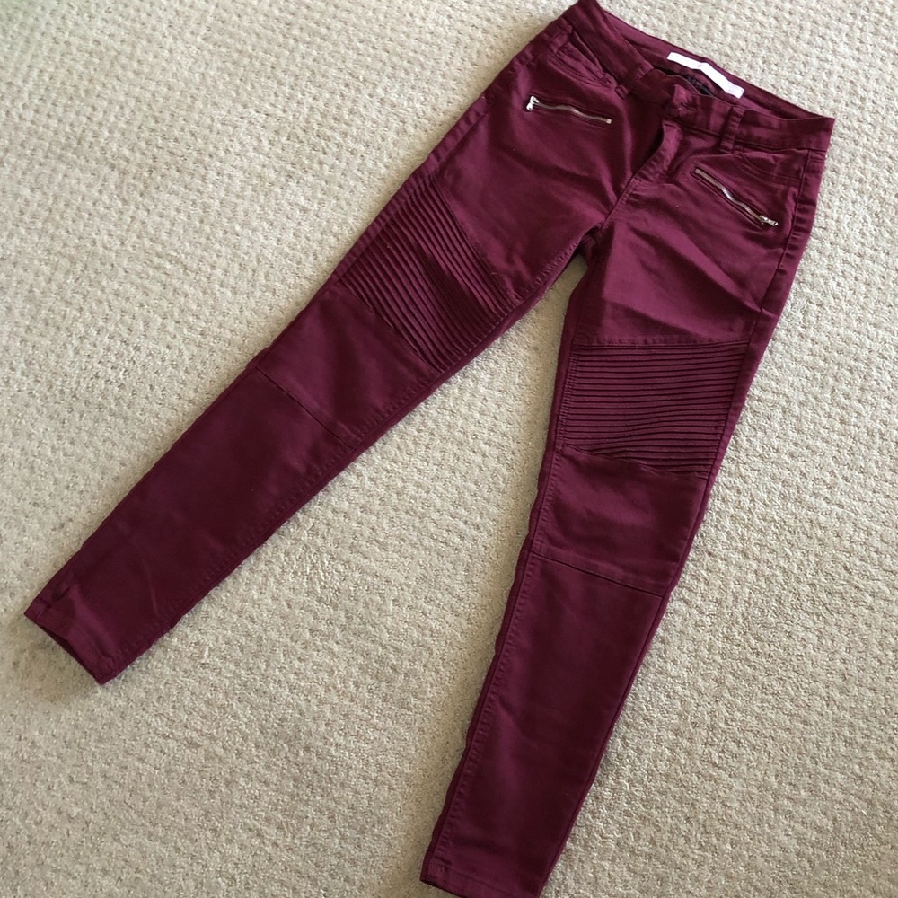 Moto pants 7US